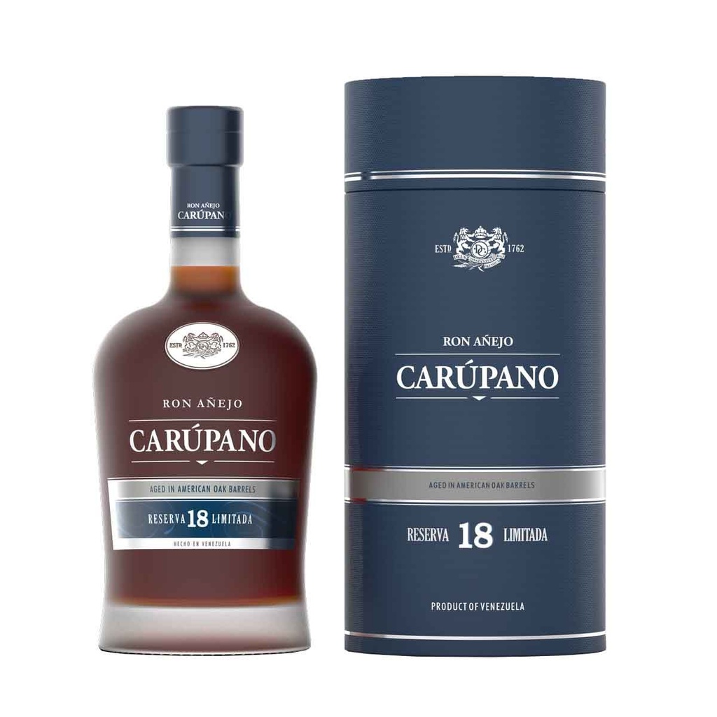 TRAGO RON CARUPANO 18