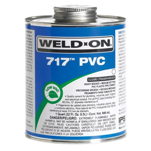 PEGA PVC 1/4 GAL, 747 WELD ON                    
