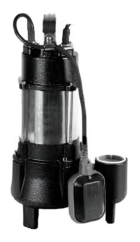 BOMBA SUMERGIBLE 1 HP, P/AGUAS SERVIDAS, 120V CA-0510, BAICO