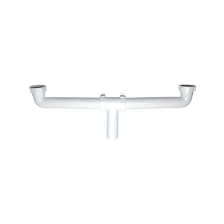 COLECTOR DOBLE P/FREGADERO ROSCA/BORDE P-B9054P COFLEX