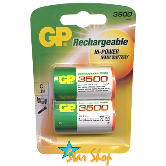 BATERIA GP RECARGABLE "C" 3500MAH