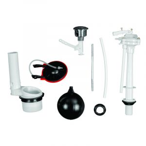 HERRAJE WC, BAJO ONE PIECE, PUSH BOTON