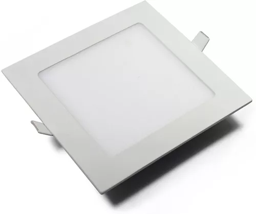 PANEL LED 12W, EMPOTRAR, BLANCA, GENEMAX