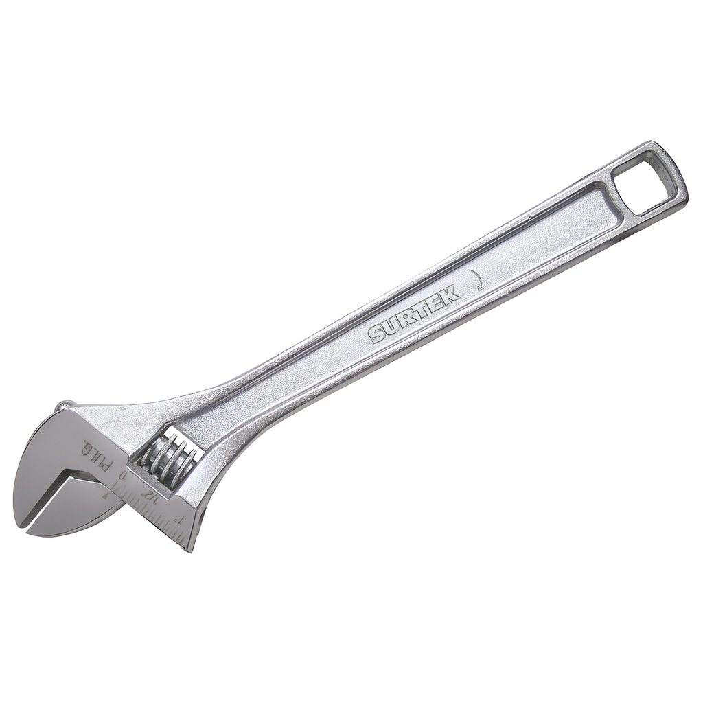 LLAVE AJUSTABLE CROMADA DE 10", SURTEK