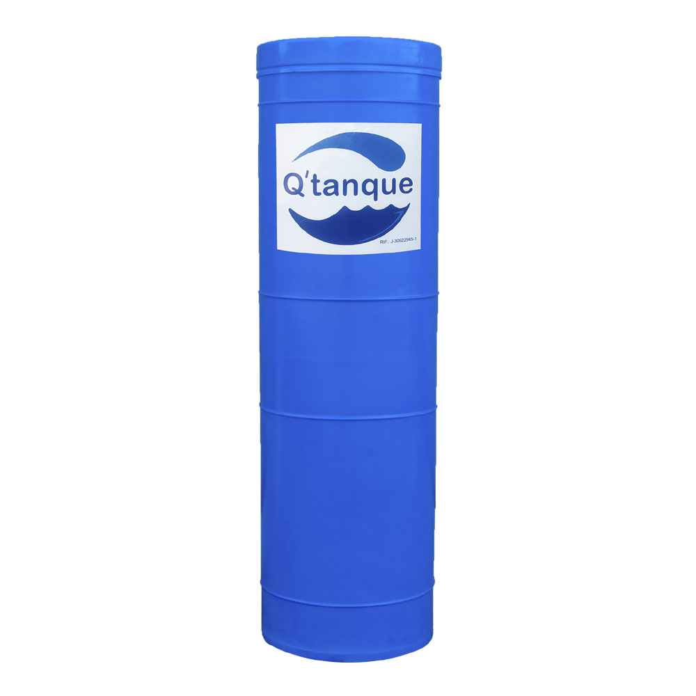 TANQUE CILINDRICO DE 500 LITROS AZUL Q´TANQUE  