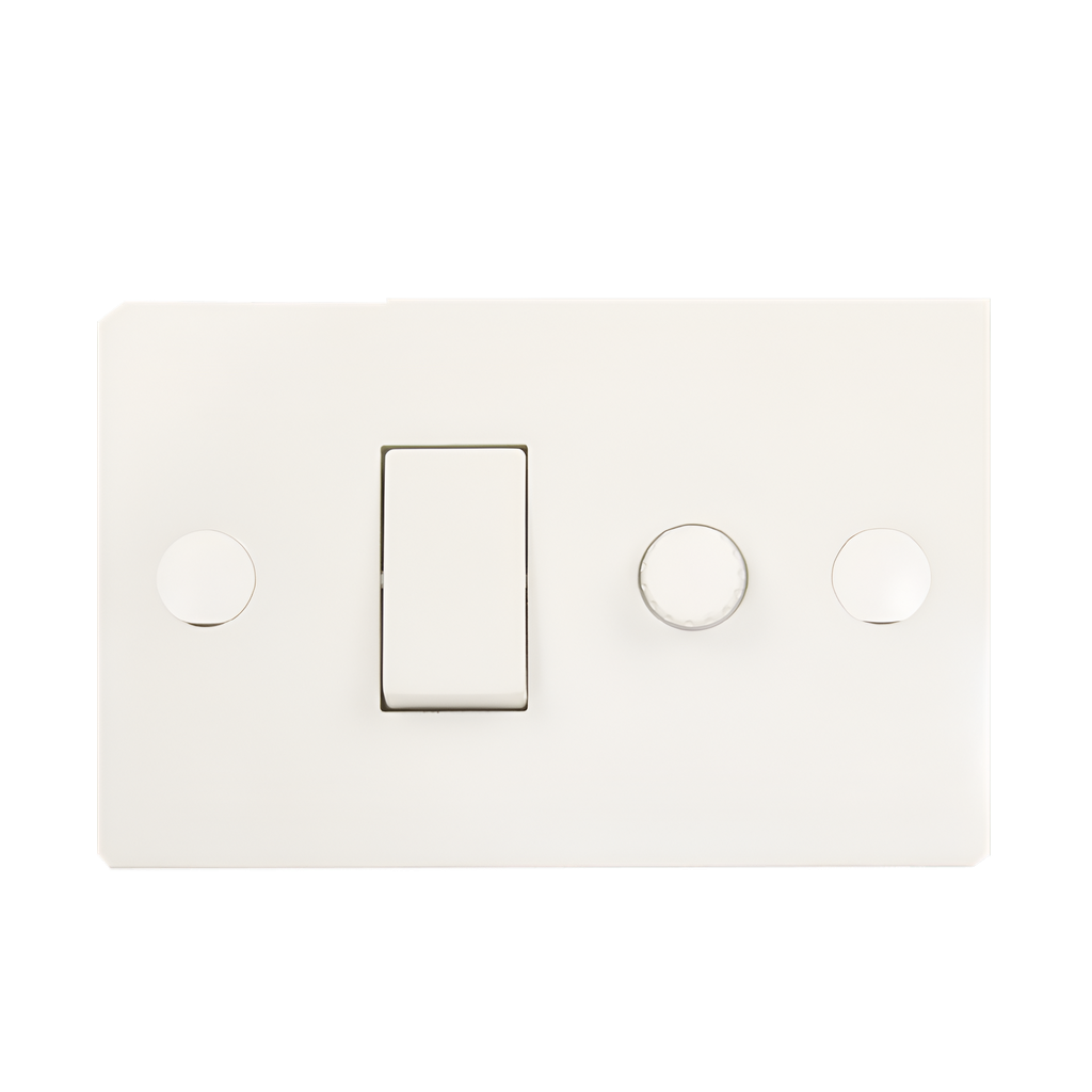 INTERRUPTOR + DIMMER 3WAY 06057,BLANCO 1P/10AMP/120V,BLOCK VIMAR
