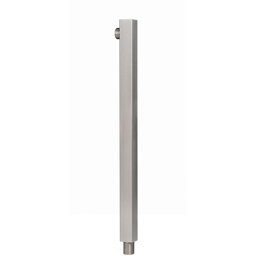 TUBO CUADRADO P/REGADERA 40CM SAT , OMEGA