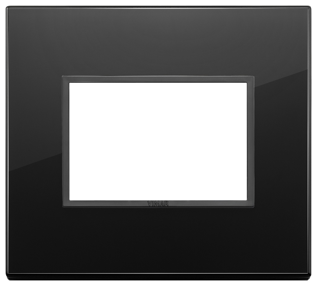 PLACA 3M CRISTAL NEGRO TOTAL DIAMANTE EIKON VIMAR