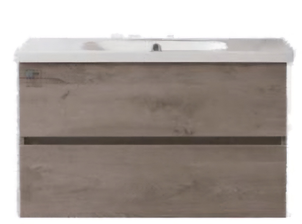 MUEBLE DE BAÑO CEDRO MDF 90X46X55CM, C/LAVAMANOS, MUE-65, UNIQUE