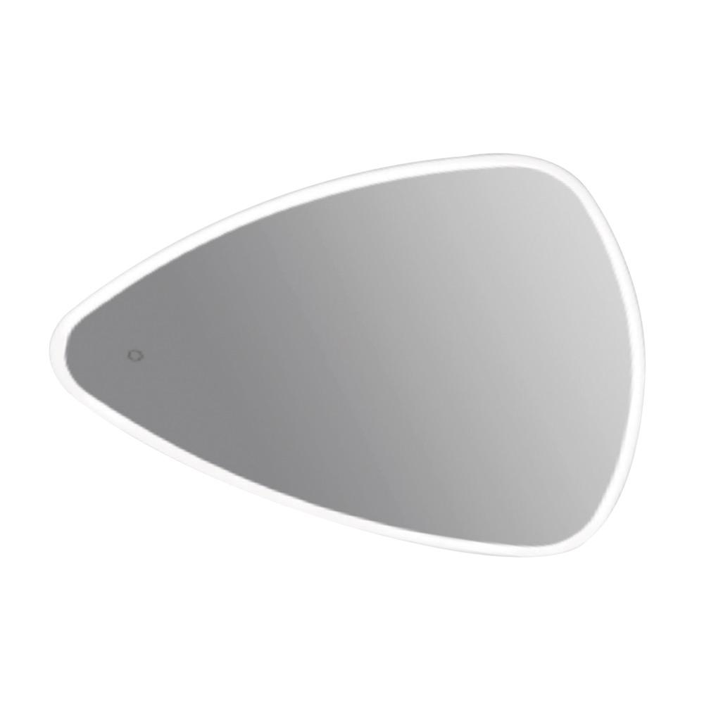 ESPEJO LED TRIANGULAR, 85X70CM 6000K CON INTERRUPTOR TACTIL, ESP-120, UNIQUE