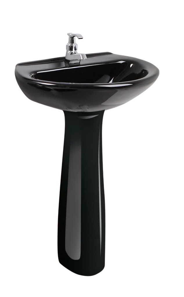 LAVAMANOS GUATAPURI C/PEDESTAL NEGRO CORONA