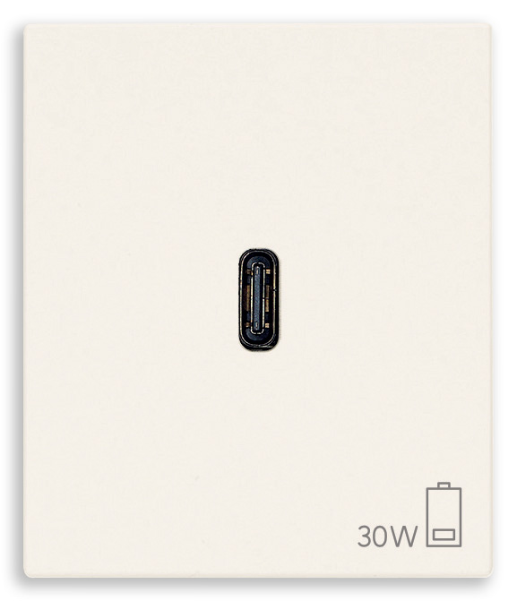 ALIMENTADOR USB C PD 30W BLANCO LINEA VIMAR