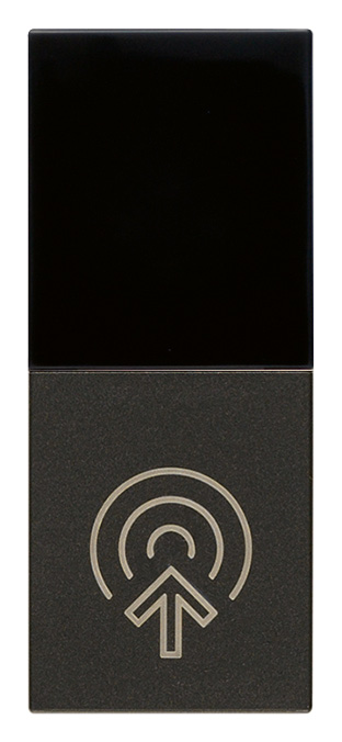 BY-ALARM PLUS ADAPTADOR PARA CONECTOR 1M NEGRO LINEA VIMAR