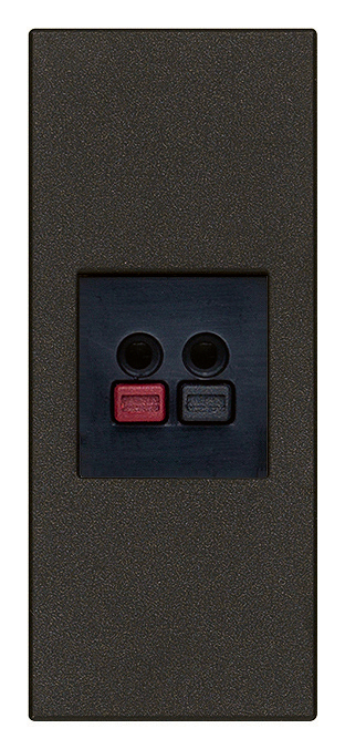 CONECTOR P/ALTAVOZ NEGRO LINEA VIMAR