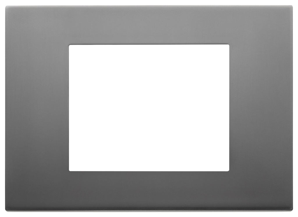 PLACA 3M ACERO SATIN LINEA VIMAR