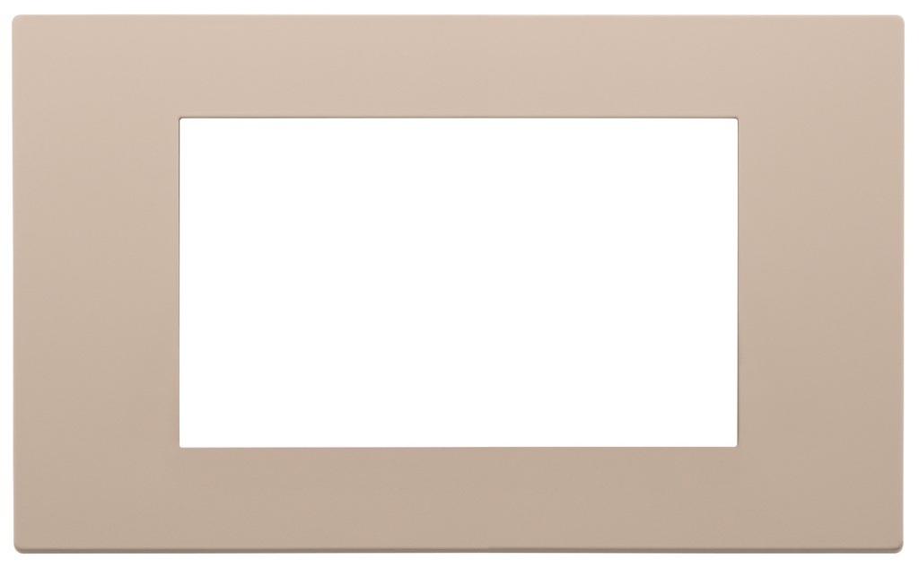 PLACA 4M ARCILLA LINEA VIMAR