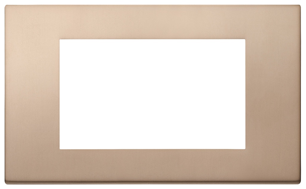 PLACA 4M BRONCE LINEA VIMAR