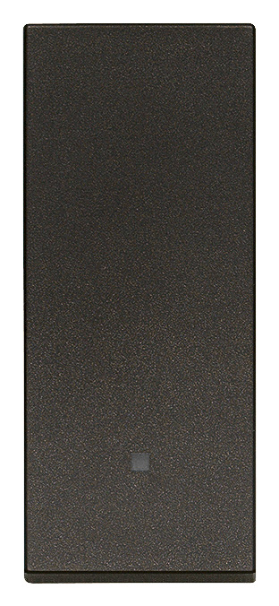 PULSADOR ALINEADO 1P NO 10A NEGRO LINEA VIMAR