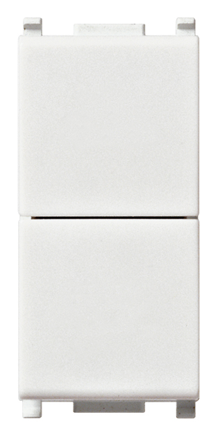 PULSADOR DOBLE INTERBL. NO+NO 10A CANAPA LINEA VIMAR