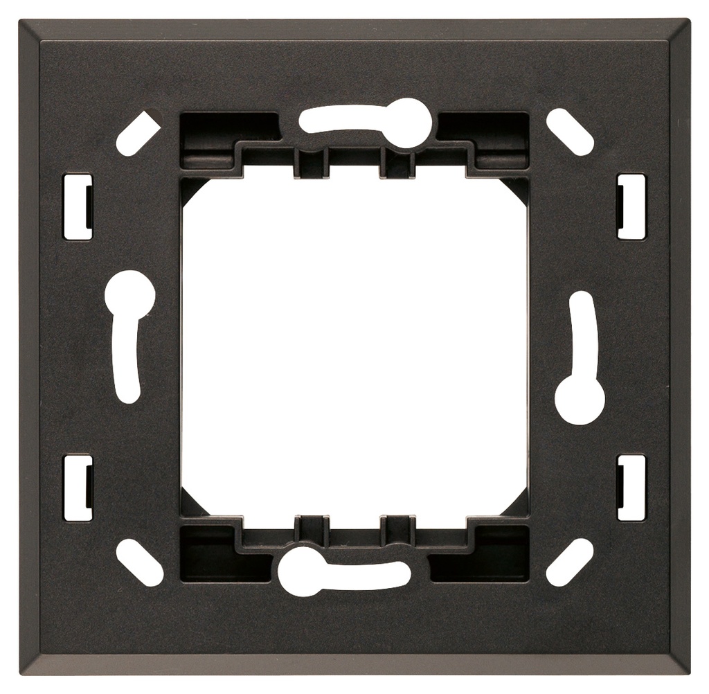 SOPORTE 2M P/COMANDO RADIO NEGRO LINEA VIMAR