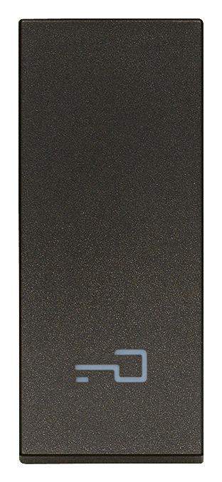 TECLA 1M ALINEADO SIMBOLO LLAVE NEGRO LINEA VIMAR