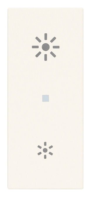TECLA 1M AXIAL SIMBOLO DIMMER BLANCO LINEA VIMAR