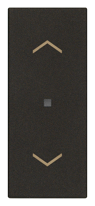 TECLA 1M AXIAL SIMBOLO FLECHA NEGRO LINEA VIMAR