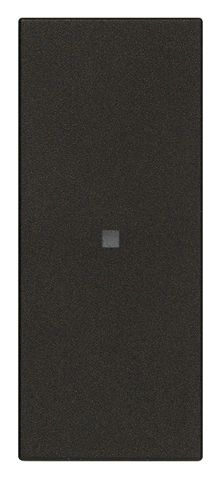 TECLA 1M AXIAL SIMBOLO TIMBRE NEGRO LINEA VIMAR