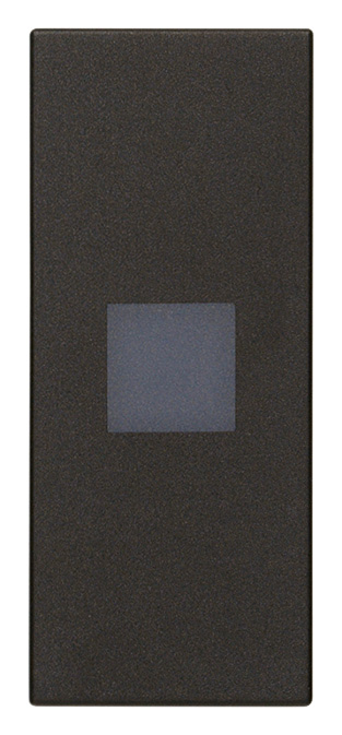 TECLA 1M CON DIFUSOR AXIAL NEGRO LINEA VIMAR