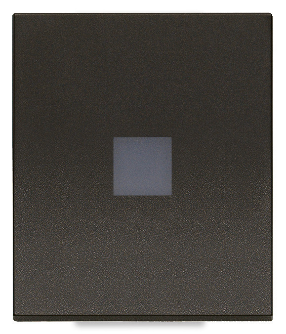 TECLA 2M ALINEADO CON DIFUSOR NEGRO LINEA VIMAR
