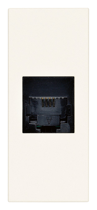 TOMA TELEFONO 6/4 BLANCO LINEA VIMAR