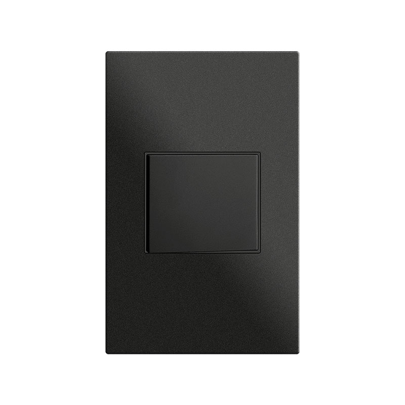 INTERRUPTOR SENCILLO 15AMP - 125V NEGRO,TANIA