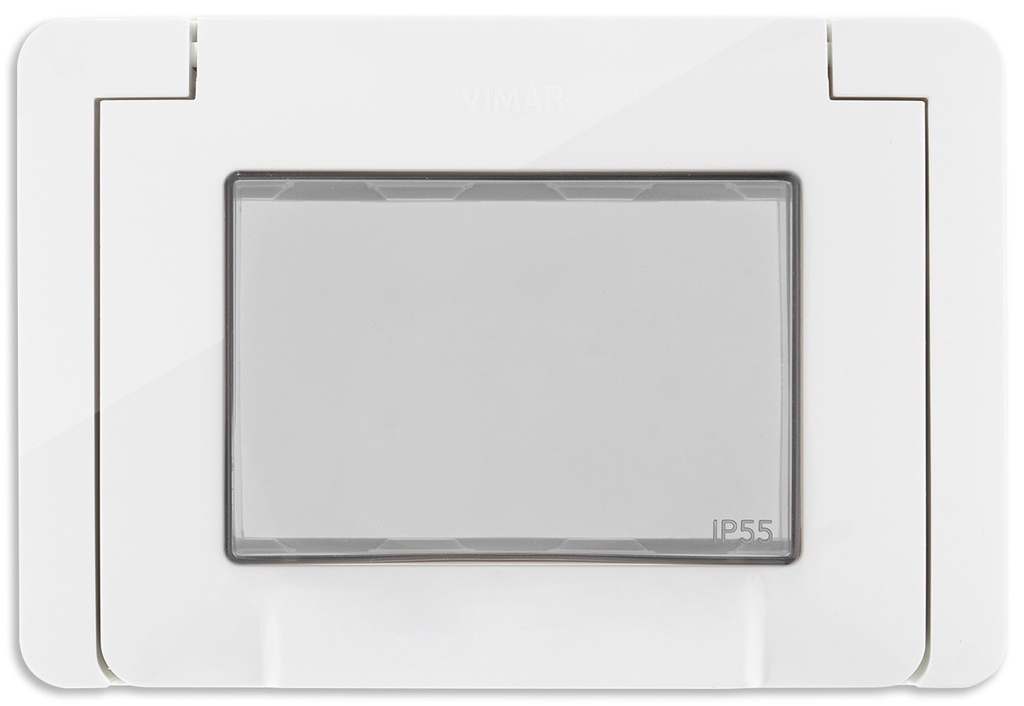 TAPA IP55 3M CON TORNILLOS BLANCO VIMAR