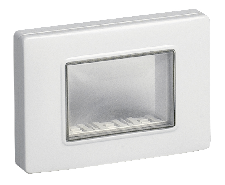 TAPA IP55 3M CON TORNILLOS GRIS VIMAR