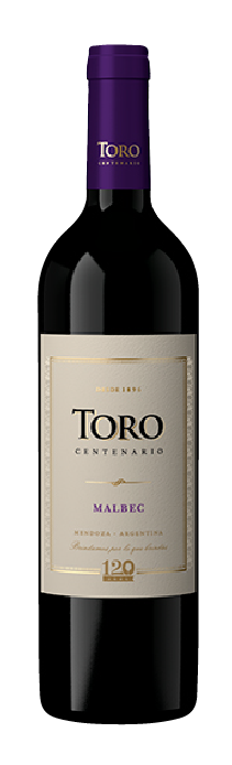 BOTELLA VINO TORO CENTENARIO MALBEC