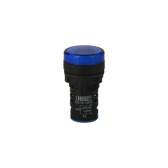 LUZ INDICADORA LED MULTIVOLTAJE 120-220V AZUL ANDELI