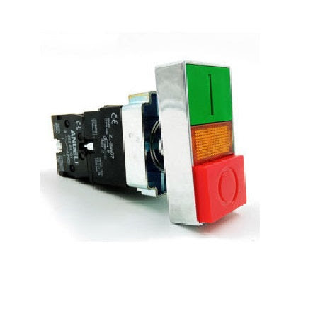 INTERRUPTOR DE BOTON START-STOP 1 NO+1 NC 10A-250V ANDELI