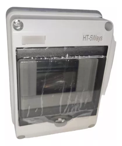 CAJA PARA BREAKER PLÁSTICA DE 5 POLOS IP65 ANDELI