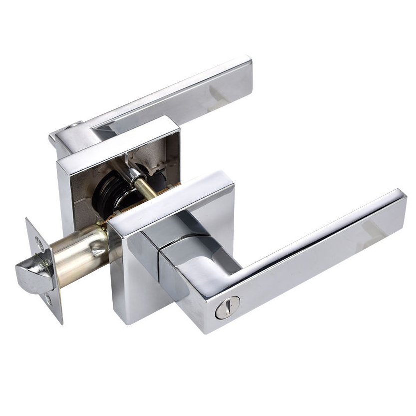 CERRADURA PALANCA CROMADA BAÑO BARI 