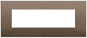 PLACA 7M ALUMINIO BRONCE OSCURO CLASSIC ARKE VIMAR