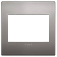 PLACA 3M METAL NIQUEL NEGRO CLASSIC ARKE VIMAR