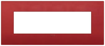 PLACA 7M TECNO ROJO MATE CLASSIC ARKE VIMAR