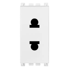 TOMACORRIENTE SENCILLO 2P 16A EUROPEO BLANCO ARKE VIMAR