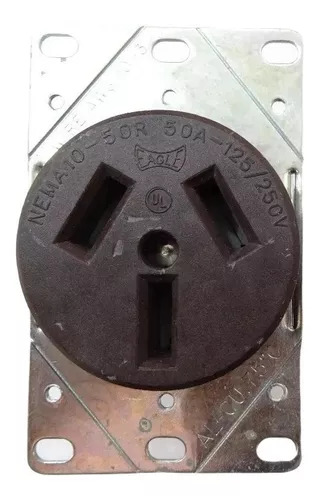 ENCHUFE HEMBRA SUPERFICIAL 3L + T 50 AMP 125/250V TANIA