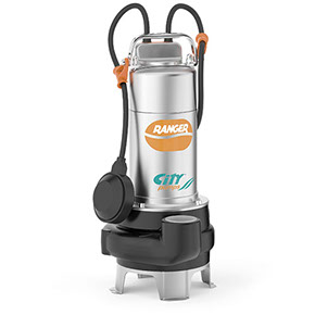 BOMBA SUMERGIBLE 5.5 HP P/AGUAS SERVIDAS 220V RANGER BC CITY PUMPS
