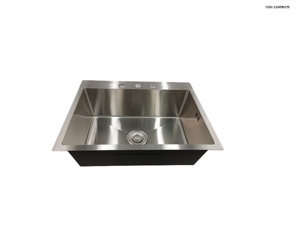FREGADERO PONCHERA SOBRETOPE A/INOX FRE-1000 UNIQUE