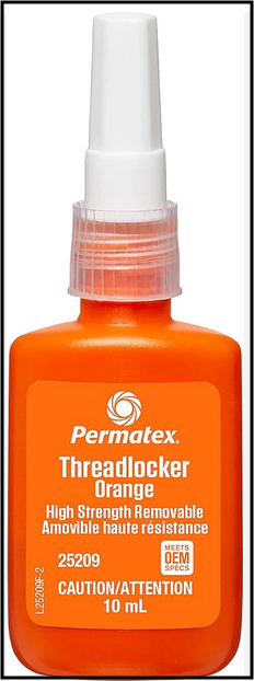 TRABAROSCAS 1/4"-1" RESISTENCIA ALTA NARANJA 25210 PERMATEX