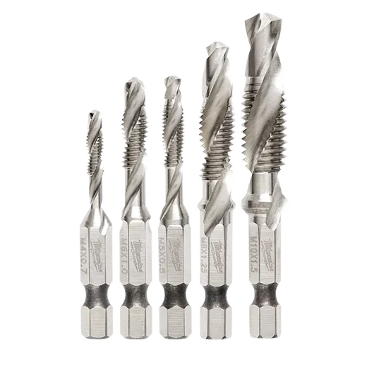BROCA D/IMPACTO SHOCKWAVE 5 PZAS METRICA MILWAUKEE
