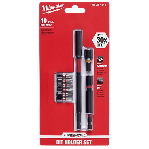 JUEGO DE EXPANSION D/IMPACTO SHOCKWAVE 10 PZAS MILWAUKEE