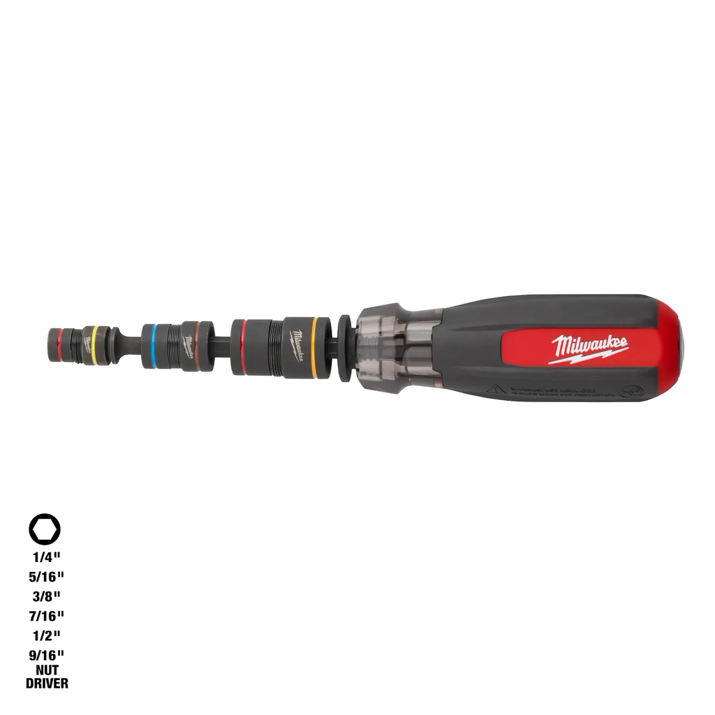 DESTORNILLADOR D/TUERCAS 1/4" A 9/16" MULTIUSO MILWAUKEE